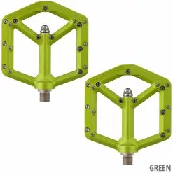 Spank Pedales Flat Spike Reboot Plataforma | Bike-Discount -Rekvisita Salg 20118814 Spank Spike Reboot Plattformpedale Green 4710155965814 1280x1280