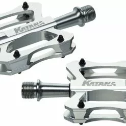 Katana Pedales De Plataforma X7 S-Light Plataforma | Bike-Discount -Rekvisita Salg 556989 Katana X7 S Light Plattformpedale 20086593 silber a 1280x1280