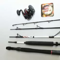 Penn Travel 5-delt Havfiskesett 30LB