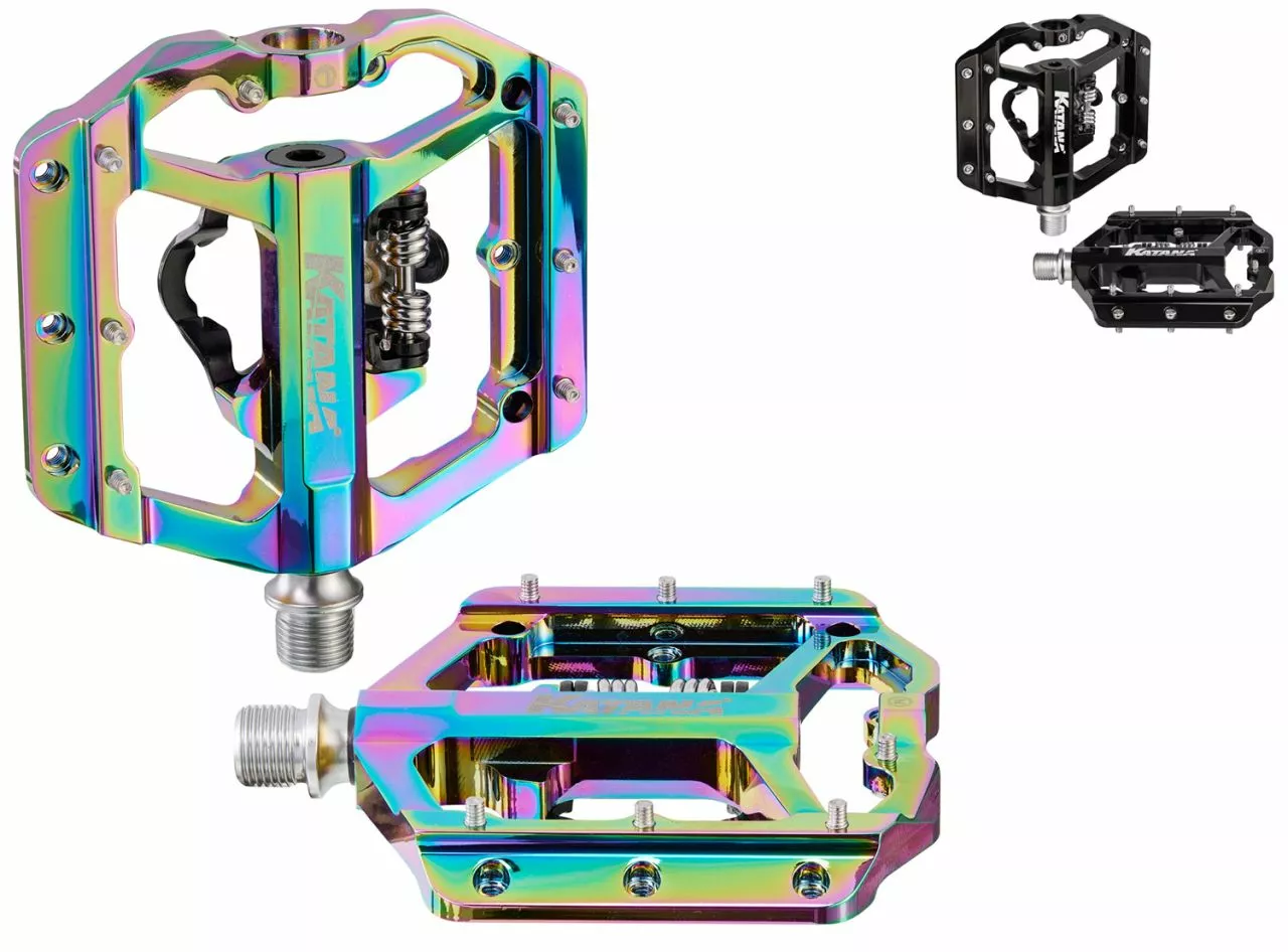 Katana Pedales X-Blade Twin Combi Pedales Mixtos | Bike-Discount 1 Katana Pedales X-Blade Twin Combi Pedales Mixtos | Bike-Discount