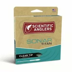 Scientific Anglers SA Sonar Textured Titan Clear Tip Grass/Sky Blue/Clear WF-8-F/I