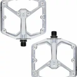 CrankBrothers Stamp 7 Platform Pedals Silver Collection Plataforma | Bike-Discount 4 CrankBrothers Stamp 7 Platform Pedals Silver Collection Plataforma | Bike-Discount -Rekvisita Salg CrankBrothers Stamp 7 Silver Collection Large 1280x1280
