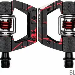 CrankBrothers Pedales Mallet Enduro LS Splatter Limited Edition Automáticos | Bike-Discount -Rekvisita Salg Crankbrothers Mallet E LS Splatter Limited Edition 16709CB black red 1280x1280