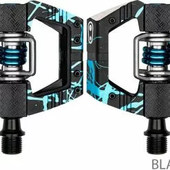 CrankBrothers Pedales Mallet Enduro LS Splatter Limited Edition Automáticos | Bike-Discount -Rekvisita Salg Crankbrothers Mallet E LS Splatter Limited Edition 16710CB black blue 1280x1280