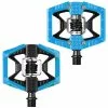 CrankBrothers Pedales Doubleshot Edición Limitada Negro-azul Pedales Mixtos | Bike-Discount
