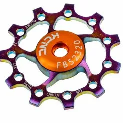 KCNC Rueda Jockey Original Dientes Largos Rodillo De Cambio Pieza De Repuesto | Bike-Discount -Rekvisita Salg KCNC Jockey Wheel Original Long Teeth Schaltrolle 11T 801806 1280x1280