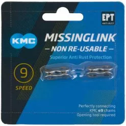 KMC E9 EPT Cierre De Cadena MissingLink Cadena - Accesorios | Bike-Discount