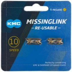 KMC Cierre De Cadena X10 Ti-N MissingLink Cadena - Accesorios | Bike-Discount