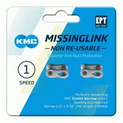 KMC Z1eHX EPT Cerradura De Cadena Estrecha MissingLink Cadena - Accesorios | Bike-Discount