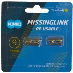 KMC Cierre De Cadena X9 Ti-N MissingLink Cadena - Accesorios | Bike-Discount