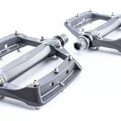 RFR Pedales Planos De Plataforma Flat SL Plataforma | Bike-Discount -Rekvisita Salg RFR Flat SL Plattformpedale titanium silver14119 b 1280x1280