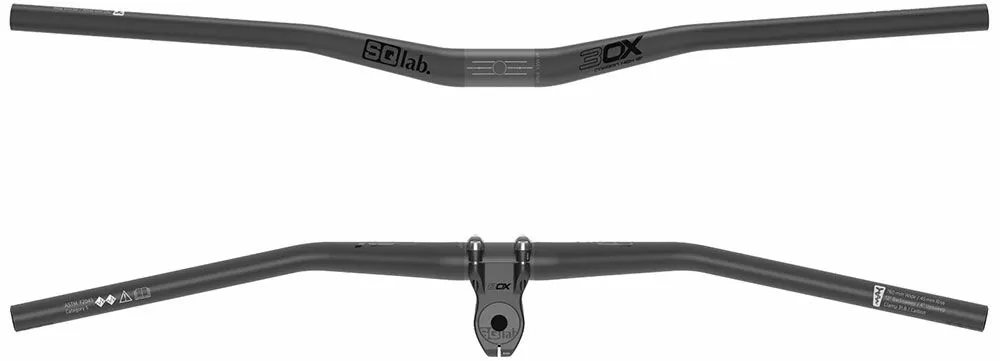 SQlab Manillar 3OX Carbon 780mm Manillar - 31.8 Riser | Bike-Discount 5 SQlab Manillar 3OX Carbon 780mm Manillar - 31.8 Riser | Bike-Discount - Bilde 5