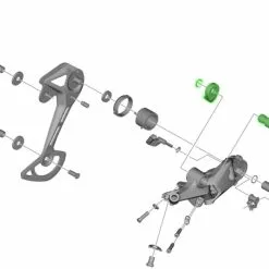 Shimano Unidad De Eje Para El Soporte Del Cambio Trasero RD-M5100 Pieza De Repuesto | Bike-Discount -Rekvisita Salg Shimano Achseinheit fur RD M5100 Schaltwerk Halter Y3HL98020 c 1280x1280