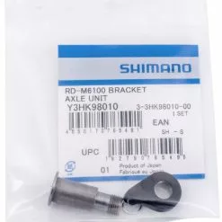 Shimano Unidad De Eje Para El Soporte Del Cambio Trasero RD-M6100 Pieza De Repuesto | Bike-Discount 4 Shimano Unidad De Eje Para El Soporte Del Cambio Trasero RD-M6100 Pieza De Repuesto | Bike-Discount -Rekvisita Salg Shimano Achseinheit fur RD M6100 Schaltwerk Halter Y3HK98010 b 1280x1280
