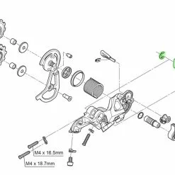 Shimano Unidad De Eje Para Soporte De Cambio Trasero RD-M640/M670 Pieza De Repuesto | Bike-Discount -Rekvisita Salg Shimano Achseinheit fur RD M640 M670 a 1280x1280