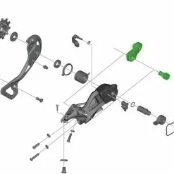 Shimano Unidad De Eje Para El Soporte Del Cambio Trasero RD-M9000 Pieza De Repuesto | Bike-Discount -Rekvisita Salg Shimano Achseinheit fur RD M9000 Schaltwerk Halter Y5PV98010 b 1280x1280