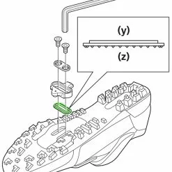 Shimano Espaciador De Cala SPD Para PD-M8000 Pedal Cleats | Bike-Discount -Rekvisita Salg Shimano YL8098030 c 1280x1280