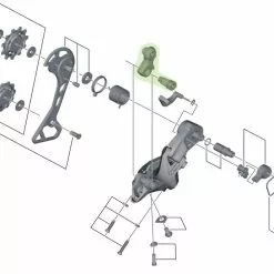 Shimano Unidad De Eje Para El Soporte Del Cambio Trasero RD-M8000 Pieza De Repuesto | Bike-Discount -Rekvisita Salg Shimano Achseinheit fur Schaltwerk Halter RD M8000 Y5RT98010 c 1280x1280