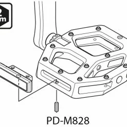 Shimano SM-PD64A Juego De Reflectores Pedales - Accesorios | Bike-Discount 4 Shimano SM-PD64A Juego De Reflectores Pedales - Accesorios | Bike-Discount -Rekvisita Salg Shimano SM PD64A Reflektorset YL8A98090 b 1280x1280