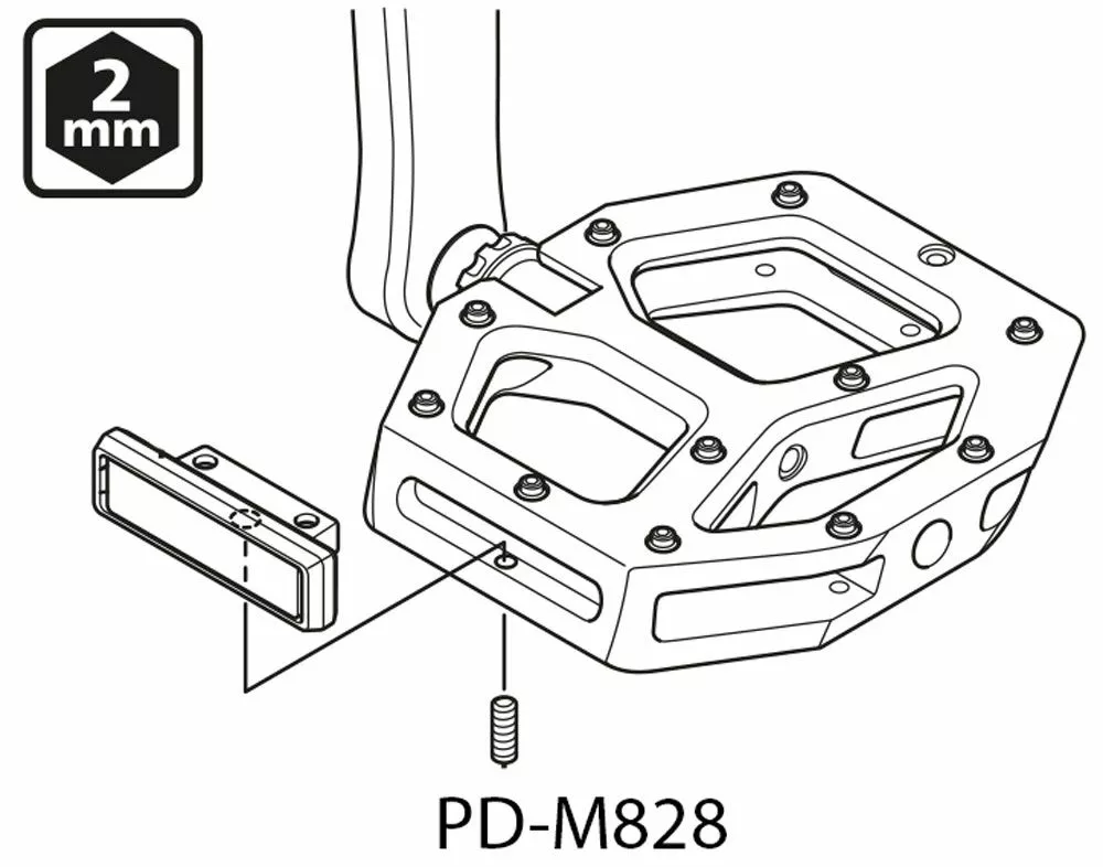 Shimano SM-PD64A Juego De Reflectores Pedales - Accesorios | Bike-Discount 2 Shimano SM-PD64A Juego De Reflectores Pedales - Accesorios | Bike-Discount - Bilde 2