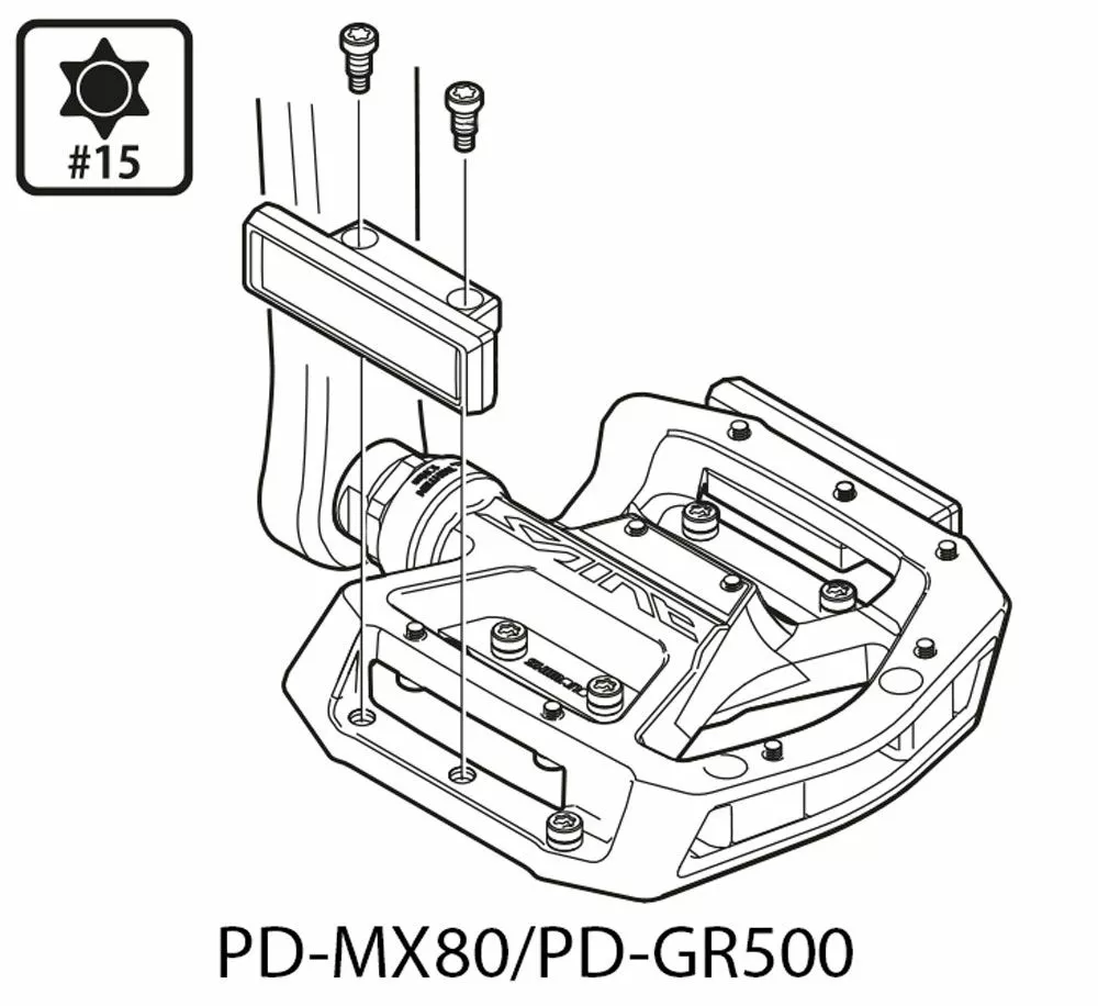 Shimano SM-PD64A Juego De Reflectores Pedales - Accesorios | Bike-Discount 3 Shimano SM-PD64A Juego De Reflectores Pedales - Accesorios | Bike-Discount - Bilde 3