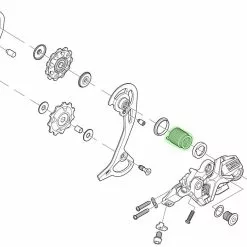 Shimano Muelle De Tensión Para El Cambio Trasero XT/XTR Pieza De Repuesto | Bike-Discount -Rekvisita Salg Shimano Y5W722000 1280x1280