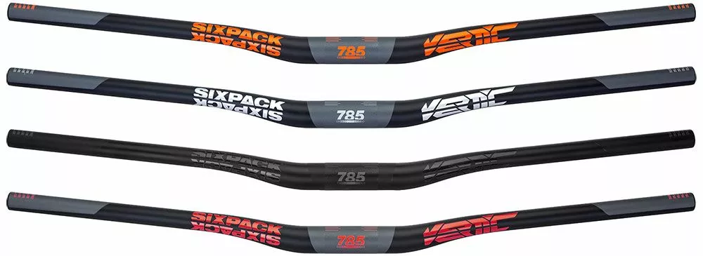 Sixpack Racing Manillar Vertic Carbon 785 X 35mm Rise 20 Manillar - 35.0 Riser | Bike-Discount 1 Sixpack Racing Manillar Vertic Carbon 785 X 35mm Rise 20 Manillar - 35.0 Riser | Bike-Discount