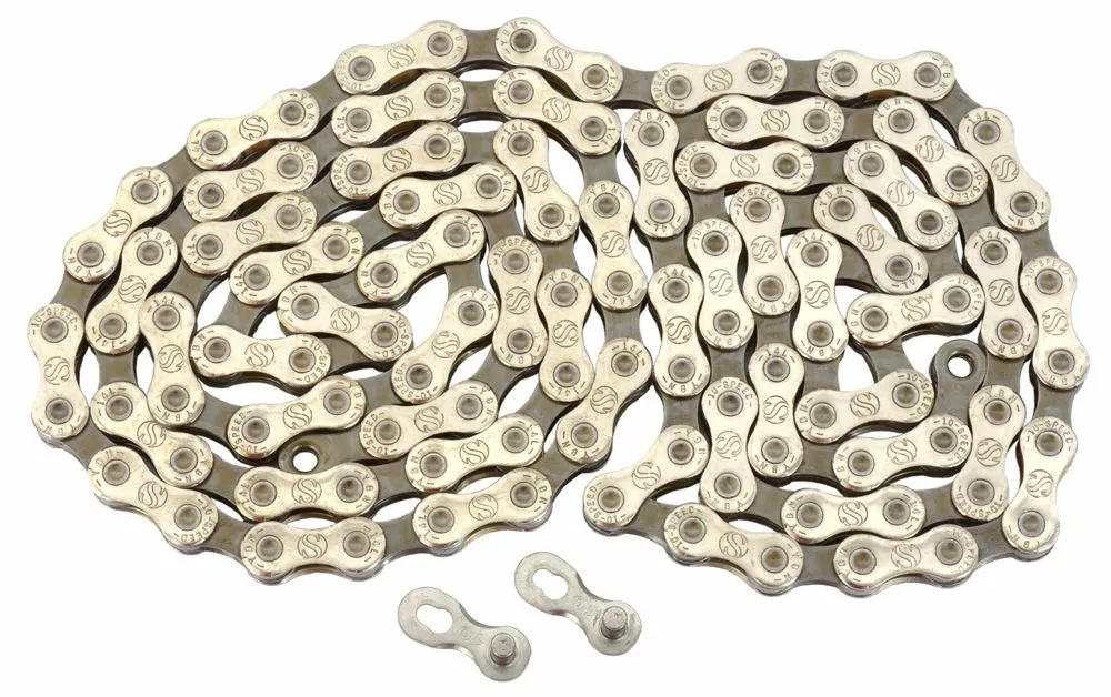 YBN Cadena S10s De 10 Velocidades, Plata/gris Cadena 10 Velocidades | Bike-Discount 1 YBN Cadena S10s De 10 Velocidades, Plata/gris Cadena 10 Velocidades | Bike-Discount