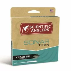 Scientific Anglers SA Sonar Textured Titan Clear Tip Grass/Sky Blue/Clear WF-7-F/I