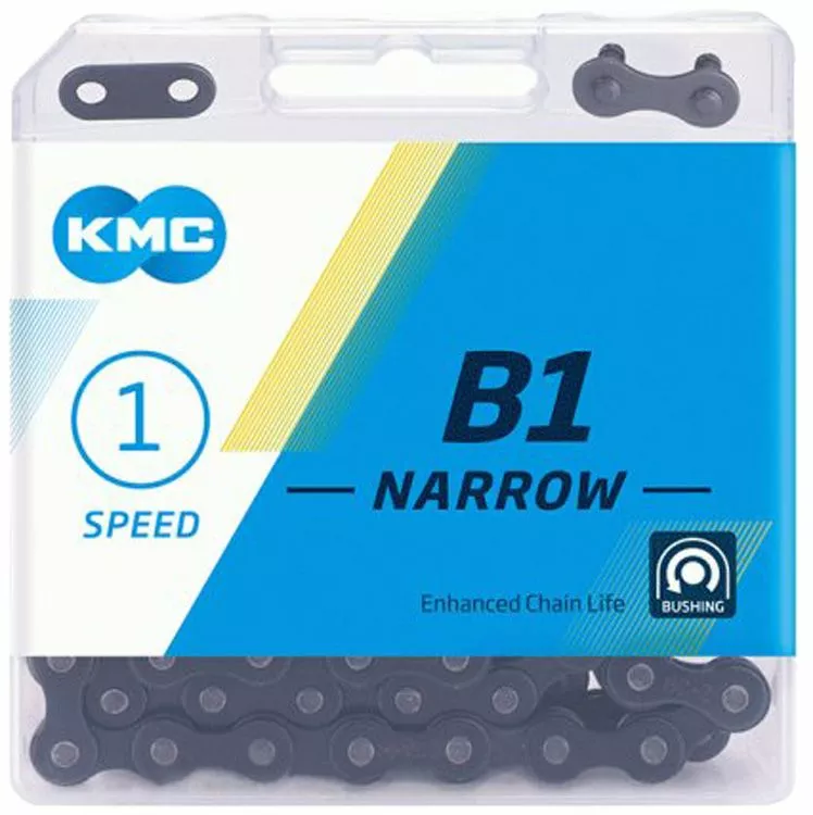 KMC Cadena Estrecha B1 Singlespeed Cadena - Unica | Bike-Discount 4 KMC Cadena Estrecha B1 Singlespeed Cadena - Unica | Bike-Discount - Bilde 4